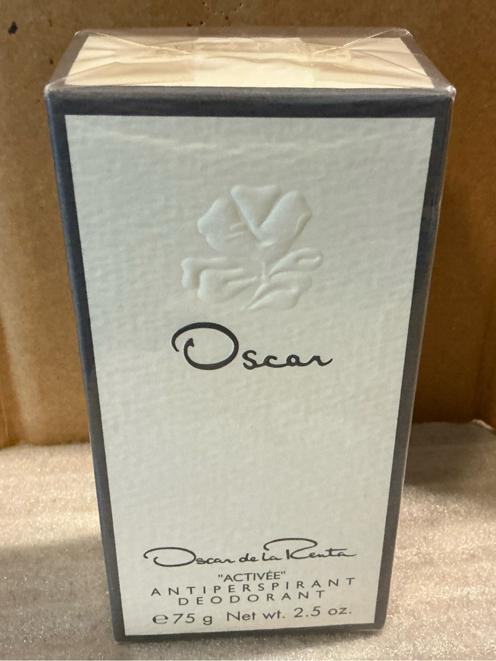 Vintage Oscar de La Renta Anti-Perspirant Deodorant Solid 2.5 oz NEW Sealed